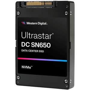 WD Ultrastar DC SN650 WUS5EA1A1ESP5E3 15.36 GB Solid State Drive - U.3 (PCI Express NVMe 4.0)