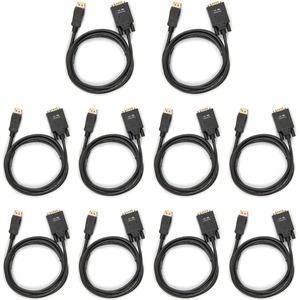 Rocstor DisplayPort/VGA Video Cable (10-Pack)