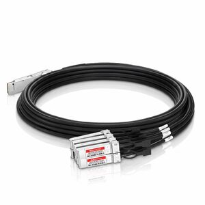 Accortec 400GBASE-CR8 QSFP-DD to 8 x 50GBASE-CR SFP Twinax Copper Cable Arista Compatible- 1M