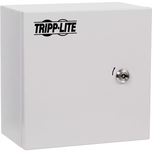 Tripp Lite SmartRack Outdoor Industrial Enclosure with Lock - NEMA 4, Surface Mount, Metal Construction, 10 x 10 x 10 in., Gray