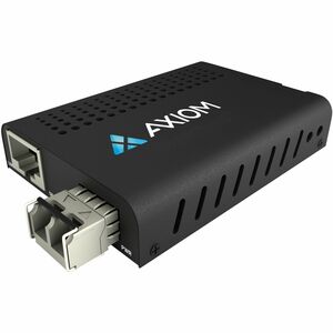 Axiom TAA Mini 1Gbs RJ45 to 1000Base-LX Media Converter - SMF, LC, 20km, 1310nm