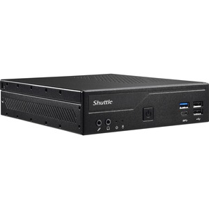 Shuttle XPC slim DH610 Barebone System - Slim PC - Socket LGA-1700 - 1 x Processor Support