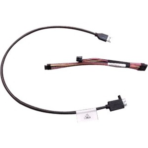 HPE USB 3.0 External 600 mm+SAS Power Backplane Cable Kit