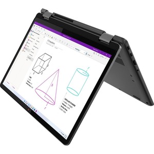 Lenovo 13w Yoga 82S2S0G500 13.3" Touchscreen Convertible 2 in 1 Notebook - WUXGA - 1920 x 1200 - AMD Ryzen 3 5425U Quad-core (4 Core) 2.70 GHz - 8 GB Total RAM - 128 GB SSD - Thunder Black