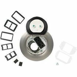 Wiremold 4in Prewired Surfacedup Sn