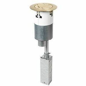 Wiremold 4IN Prewired Surface 4 REC SB