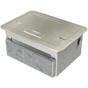 Wiremold Evolution Series EFB45 Floor Box Flush Style Cover with Solid Lid