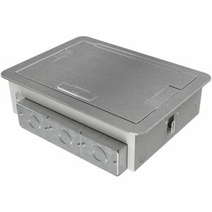 Wiremold Evolution Series EFB6, EFB8, EFB10 Floor Box Flush Style Cover with Solid Lid