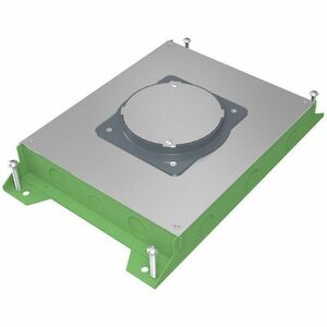 Wiremold RFBA 4-Gang Round Cover Floor Box - On Grade