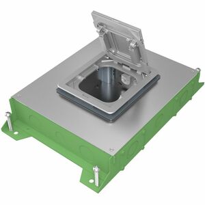 Wiremold RFBA 4-Gang Floor Box - On Grade