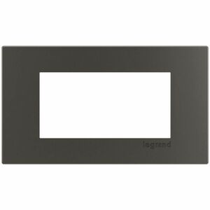 Wiremold Dash Series 2-Cube Trim Plate - Brass