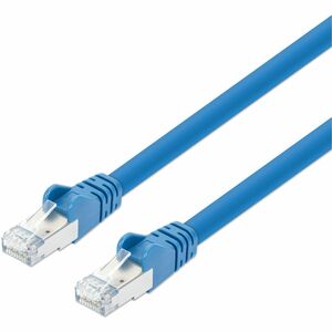 Intellinet Cat8.1 S/FTP Network Patch Cable, 25 ft., Blue