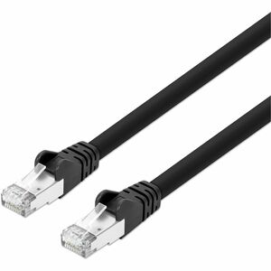 Intellinet Cat8.1 S/FTP Network Patch Cable, 50 ft., Black