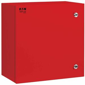 Tripp Lite SmartRack Outdoor Industrial Enclosure with Lock - NEMA 4, Surface Mount, Metal Construction, 18 x 18 x 10 in., Red