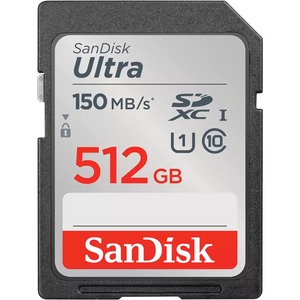 SanDisk Ultra 512 GB Class 10/UHS-I (U1) SDXC