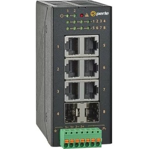 Perle IDS-106GE-2SFP-XT Ethernet Switch