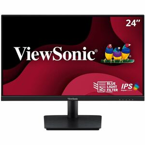 ViewSonic VA2409M 24 Inch Monitor 1080p IPS Panel with Adaptive Sync, Thin Bezels, HDMI, VGA, and Eye Care