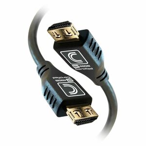 Comprehensive MicroFlex™ Pro AV/IT Integrator Series™ Active Ultra High Speed 8K 48G HDMI Cable with ProGrip™ Jet Black 12ft