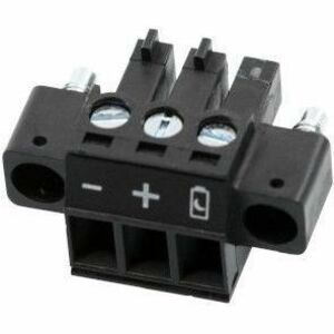 AXIS TU6001 Connector 3-Pin 3.81, 10 Pcs