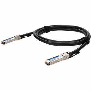 AddOn MSA and TAA 100GBase-CU QSFP28 to QSFP28 Direct Attach Cable (Passive Twinax, 0.5m, Infiniband EDR, 30AWG, LSZH)