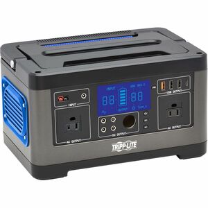 Tripp Lite by Eaton Portable Power Station - 500W, Lithium-Ion (NMC), AC, DC, USB-A, USB-C, QC 3.0
