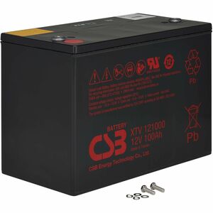 Eaton Tripp Lite Series External 12V DC 100AH Battery Module for 120V AC Extreme Temperature Network UPS, TAA