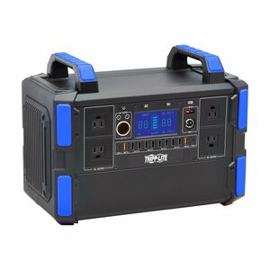 Tripp Lite by Eaton Portable Power Station - 1000W, Lithium-Ion (LFP), AC, DC, USB-A, USB-C, QC 3.0