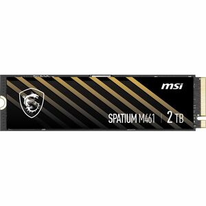 MSI SPATIUM M461 2 TB Solid State Drive - M.2 2280 Internal - PCI Express NVMe (PCI Express NVMe 4.0)