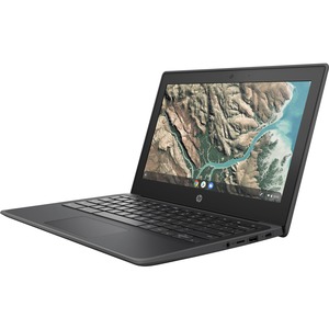 HP Chromebook 11 G8 EE 11.6" Rugged Chromebook - HD - 1366 x 768 - Intel Celeron N4020 Dual-core (2 Core) 1.10 GHz - 4 GB Total RAM - 4 GB On-board Memory - 32 GB Flash Memory - Chalkboard Gray
