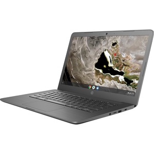 HP Chromebook 14A G5 14" Chromebook - HD - 1366 x 768 - AMD A-Series A4-9120C Dual-core (2 Core) 1.60 GHz - 4 GB Total RAM - 4 GB On-board Memory - 32 GB Flash Memory - Chalkboard Gray