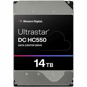Western Digital Ultrastar DC HC550 WUH721814AL5204 14 TB Hard Drive - 3.5" Internal - SAS (12Gb/s SAS) - Conventional Magnetic Recording (CMR) Method