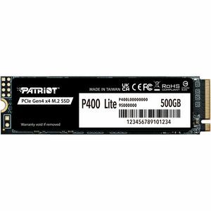 Patriot Memory P400 Lite 500 GB Solid State Drive - M.2 2280 Internal - PCI Express NVMe (PCI Express NVMe 4.0 x4)