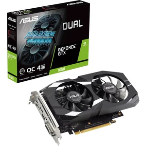 NVIDIA GeForce GTX1650 4GB GDDR6 (2個) ASUS Dual GeForce GTX 1650 V2 OC Edition 4GB GDDR6 (PCIE 3.0, 4GB