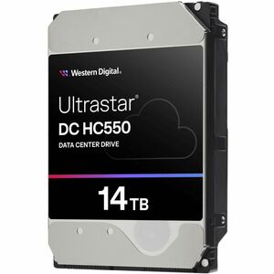 Western Digital Ultrastar DC HC550 WUH721814AL5201 14 TB Hard Drive - 3.5" Internal - SAS (12Gb/s SAS) - Energy-assisted Magnetic Recording (EAMR) Method
