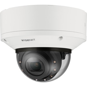 Wisenet XND-8083RV 6 Megapixel Indoor Network Camera - Color - Dome - White - TAA Compliant