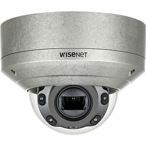 Hanwha XNV-6080RSA 2 Megapixel Full HD Network Camera - Color - Dome - Stainless Steel, Silver - TAA Compliant