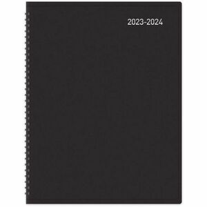 2023 Weekly Planner - Black Vegan Leather | russell+hazel