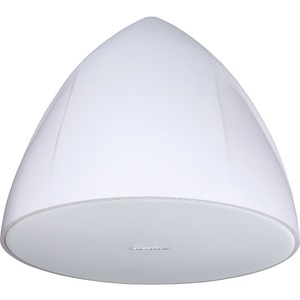 Crestron Saros PDS8T-W-T-EACH 2-way Outdoor Pendant Mount, Ceiling Mountable Woofer - 100 W RMS - White Textured