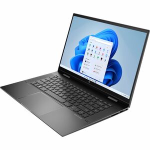 HP ENVY x360 15-eu1073cl 15.6" Touchscreen 2 in 1 Notebook - Full HD - AMD Ryzen 7 5825U - 16 GB - 512 GB SSD - Nightfall Black Aluminum