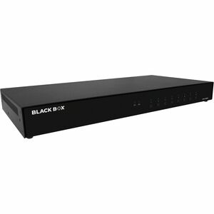 Black Box KVM Switch, NIAP 4.0 Certified - 8-Port, Single-Monitor, DisplayPort, CAC