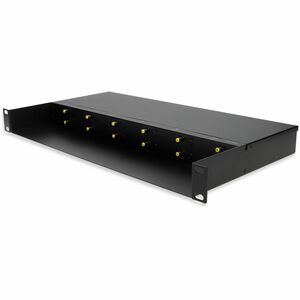 AddOn Chassis for 1G Media Converter, Rack mountable 1U, 12 slots. Dual AC Power Supply