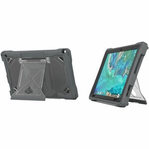 MAXCases, Chromebook Cases, 10.1, 10.1 inches, Virtually Break-Proof, Shock Dissipation, scratch-resistant, Acer Chromebook Tablet 510, Black, Custom Colors