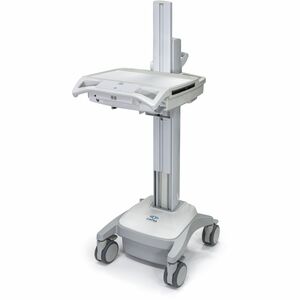 Capsa Healthcare - Trio NP Non-Powered Chassis (207249) - Non-Powered Mobile Computing Cart - No Power System - Manual Lift - No Battery