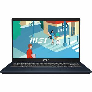 MSI Modern 15 B13M Modern 15 B13M-447US 15.6" Notebook - Full HD - 1920 x 1080 - Intel Core i7 13th Gen i7-1355U Deca-core (10 Core) 1.70 GHz - 16 GB Total RAM - 16 GB On-board Memory - 1 TB SSD - Star Blue