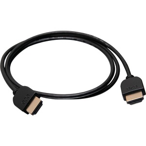 C2G 3ft Ultra Flex High Speed HDMI Cable w/ Low Profile Connectors - 2-Pack