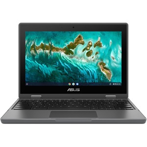 Asus Chromebook Flip CR1 CR1100FKA-YZ184T-S 11.6" Touchscreen Rugged Convertible 2 in 1 Chromebook - HD - 1366 x 768 - Intel Celeron N5100 Quad-core (4 Core) 1.10 GHz - 8 GB Total RAM - 8 GB On-board Memory - 64 GB Flash Memory - Dark Gray