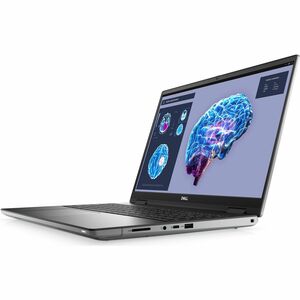 Dell Precision 7000 7680 16" Mobile Workstation - Full HD Plus - 1920 x 1200 - Intel Core i9 13th Gen i9-13950HX Tetracosa-core (24 Core) - 64 GB Total RAM - 1 TB SSD - Aluminum Titan Gray