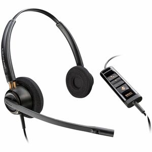 Poly EncorePro 525 Microsoft Teams Certified Stereo with USB-A Headset