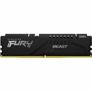 Kingston 64GB (4x16GB) DDR5 5200MT/s CL40 FURY Beast Black XMP