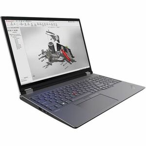 Lenovo ThinkPad P16 Gen 2 21FA002TUS 16" Mobile Workstation - WQXGA - Intel Core i7 13th Gen i7-13700HX - 32 GB - 1 TB SSD - Villi Black, Storm Gray
